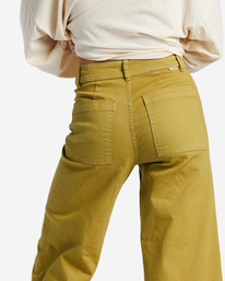 4 Free Fall High-Waist Pants Beige ABJNP00126 Billabong