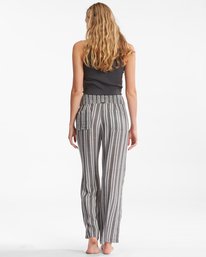 2 New Waves 2 Elastic Waist Pants Black ABJNP00127 Billabong
