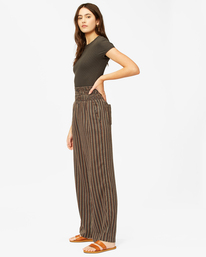 1 New Waves 2 Elastic Waist Pants Multicolor ABJNP00127 Billabong