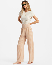 1 New Waves 2 Elastic Waist Pants Beige ABJNP00127 Billabong