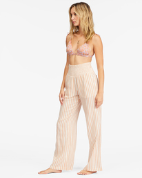 1 New Waves 2 Elastic Waist Pants Beige ABJNP00127 Billabong