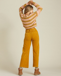 2 Free Fall Wide-Leg Pants Yellow ABJNP00149 Billabong
