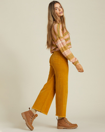 1 Free Fall Wide-Leg Pants Yellow ABJNP00149 Billabong