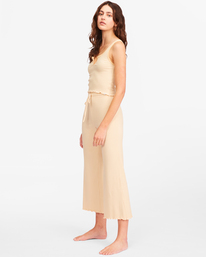 2 Out And About High-Waisted Knit Pants Brown ABJNP00239 Billabong