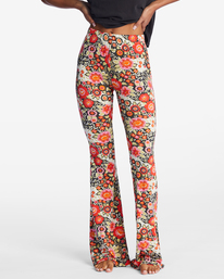 4 Sundown High-Waisted Flared Pants  ABJNP00255 Billabong