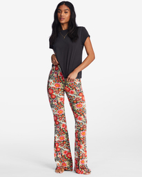 1 Sundown High-Waisted Flared Pants  ABJNP00255 Billabong