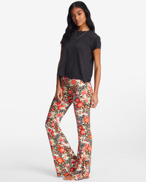 2 Sundown High-Waisted Flared Pants  ABJNP00255 Billabong