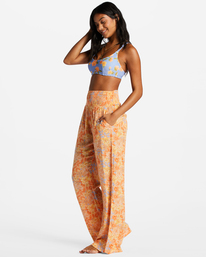 1 New Waves 2 Wide-Leg Pants Orange ABJNP00263 Billabong