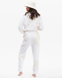 Surf Vibe Tie-Dyed High-Waist Sweatpants