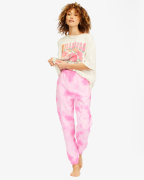 1 Surf Vibe Tie-Dyed High-Waist Sweatpants  ABJNP00270 Billabong