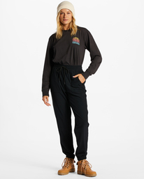 0 A/Div Canyon Jogger Sweatpants Black ABJNP00275 Billabong