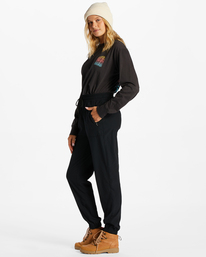 1 A/Div Canyon Jogger Sweatpants Black ABJNP00275 Billabong