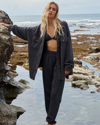 billabong, Saturday Sweatpants, OFF BLACK (ofb) SATURDAY SWEATPANT ABJNP00298