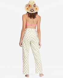 3 By The Bay Cropped Pants White ABJNP00304 Billabong