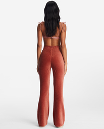 Hit A Cord High-Waisted Corduroy Flared Pants Hit A Cord High-Waisted Corduroy Flared Pants