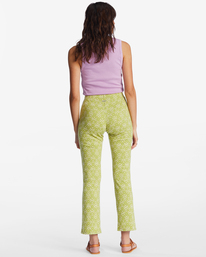 3 Better Together Ankle Bootcut Knit Pants Green ABJNP00333 Billabong