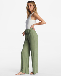 1 So Easy Cozy Lounge Pants Green ABJNP00354 Billabong