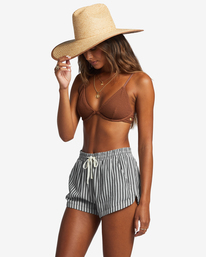 1 Road Trippin Elastic Waist Shorts Black ABJNS00100 Billabong