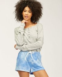 0 Long Weekend Tie-Dye Short Blue ABJNS00124 Billabong