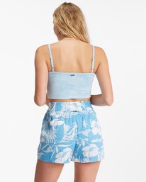 3 Love To Lounge Elastic Waist Shorts Blue ABJNS00134 Billabong