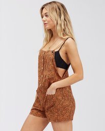 1 Wave Watch Short Overall Romper Multicolor ABJNS00181 Billabong