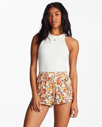 0 Road Trippin Crinkle Elastic Waist Shorts Multicolor ABJNS00209 Billabong