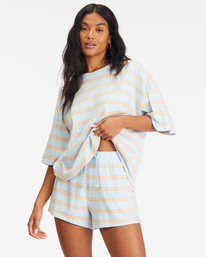 0 Feeling Free High-Waisted Knit Shorts  ABJNS00218 Billabong