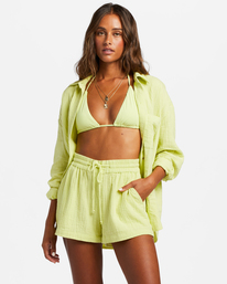 4 Day Tripper Elastic Shorts Green ABJNS00241 Billabong
