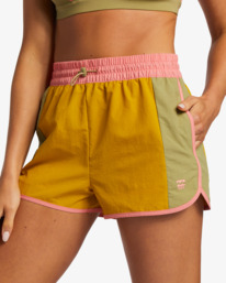 3 Windy Trails - Funktionelle Shorts für Frauen Mehrfarbig ABJNS00253 Billabong