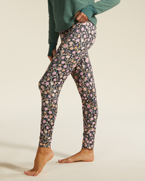 4 A/Div Warm Up Tech Leggings Black ABJPT00109 Billabong