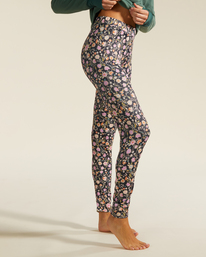 5 A/Div Warm Up Tech Leggings Black ABJPT00109 Billabong
