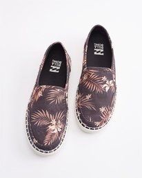 billabong, Del Sol Slip-On Shoes, BLACK MULTI (bml) DEL SOL ABJS300015