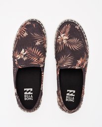 1 Del Sol Slip-On Shoes Black ABJS300015 Billabong