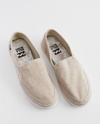 0 Del Sol Slip-On Shoes White ABJS300015 Billabong