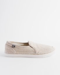 3 Del Sol Slip-On Shoes White ABJS300015 Billabong