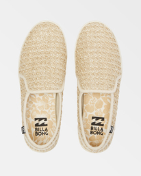 billabong, Del Sol Slip-On Shoes, OATMEAL (oat) DEL SOL ABJS300015