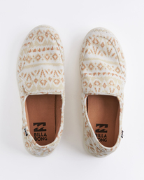 0 Del Sol Slip-On Shoes Brown ABJS300015 Billabong