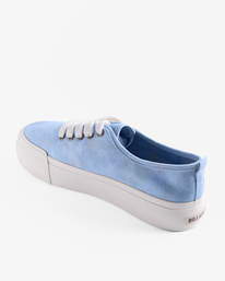 billabong, Puebla Canvas Platform Shoes, BLISS BLUE (bll0) PUEBLA ABJS300019