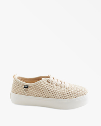 2 Puebla Canvas Platform Shoes Beige ABJS300019 Billabong