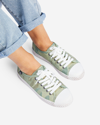 4 Indie Canvas Shoes Green ABJS700014 Billabong