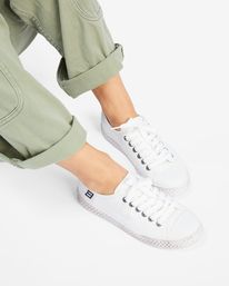 4 Indie Canvas Shoes White ABJS700014 Billabong