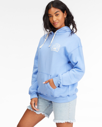 1 Its The Little Things Graphic Hoodie Blue ABJSF00308 Billabong