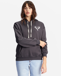 billabong, Give Love Graphic Hoodie, OFF BLACK (ofb) GIVE LOVE ABJSF00372