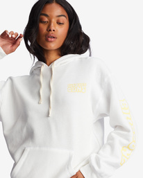 3 Buns All Day Hoodie White ABJSF00390 Billabong