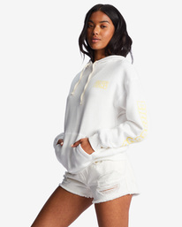 1 Buns All Day Hoodie White ABJSF00390 Billabong