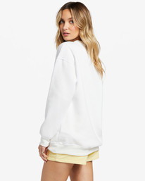 2 Getaway Screen Fleece White ABJSF00413 Billabong
