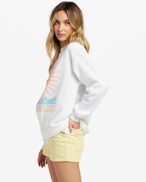 1 Getaway Screen Fleece White ABJSF00413 Billabong
