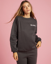 0 This Wave Crewneck Sweatshirt Black ABJSF00429 Billabong