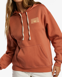 3 Suns Up Hoodie Brown ABJSF00458 Billabong