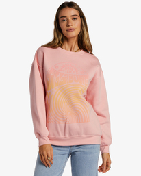 0 Stay Wavy Sweatshirt Pink ABJSF00464 Billabong